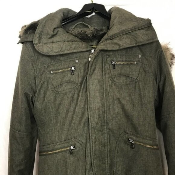 Tna Verbier Green  Winter Coat Size XS - Picture 3 of 9